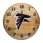OAK BARREL CLOCK (Various Teams) - Image 55