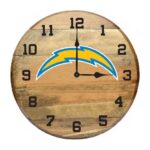 OAK BARREL CLOCK (Various Teams) - Image 63
