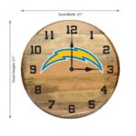 OAK BARREL CLOCK (Various Teams) - Image 65