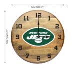 OAK BARREL CLOCK (Various Teams) - Image 71