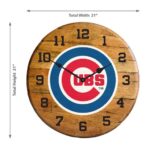 OAK BARREL CLOCK (Various Teams) - Image 78