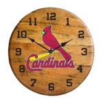 OAK BARREL CLOCK (Various Teams) - Image 79