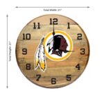 OAK BARREL CLOCK (Various Teams) - Image 85