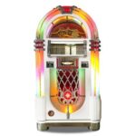 Rock-Ola Bubbler CD Jukebox in Gloss White Finish