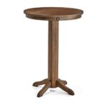 Brunswick Traditional Pub Table with USB Port - Image 3