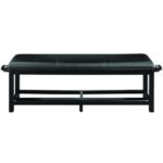 RAM Game Room Spectator Storage Bench - Black