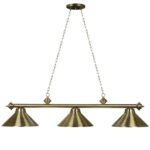 RAM Game Room 54" 3-light Metal Billiards Light - Image 2